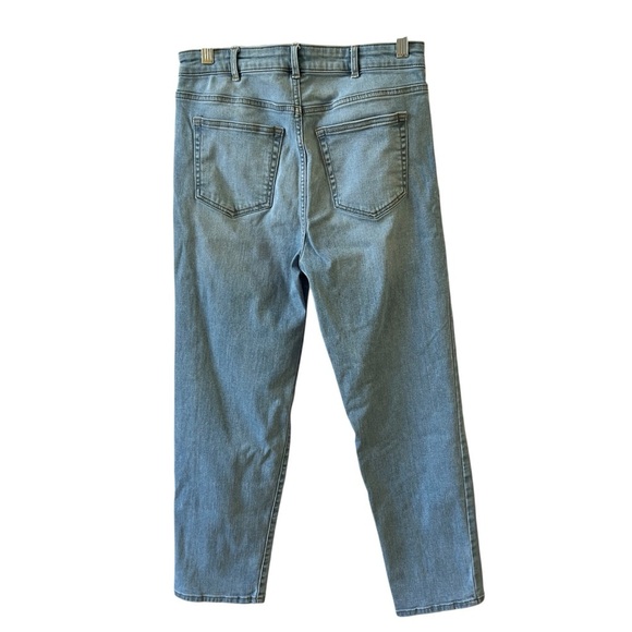 J MCLAUGHLIN GALVESTON JEANS 8 CROPPED STRAIGHT LEG HI RISE STRETCH DENIM - Picture 4 of 11